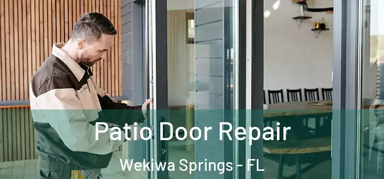 Patio Door Repair Wekiwa Springs - FL